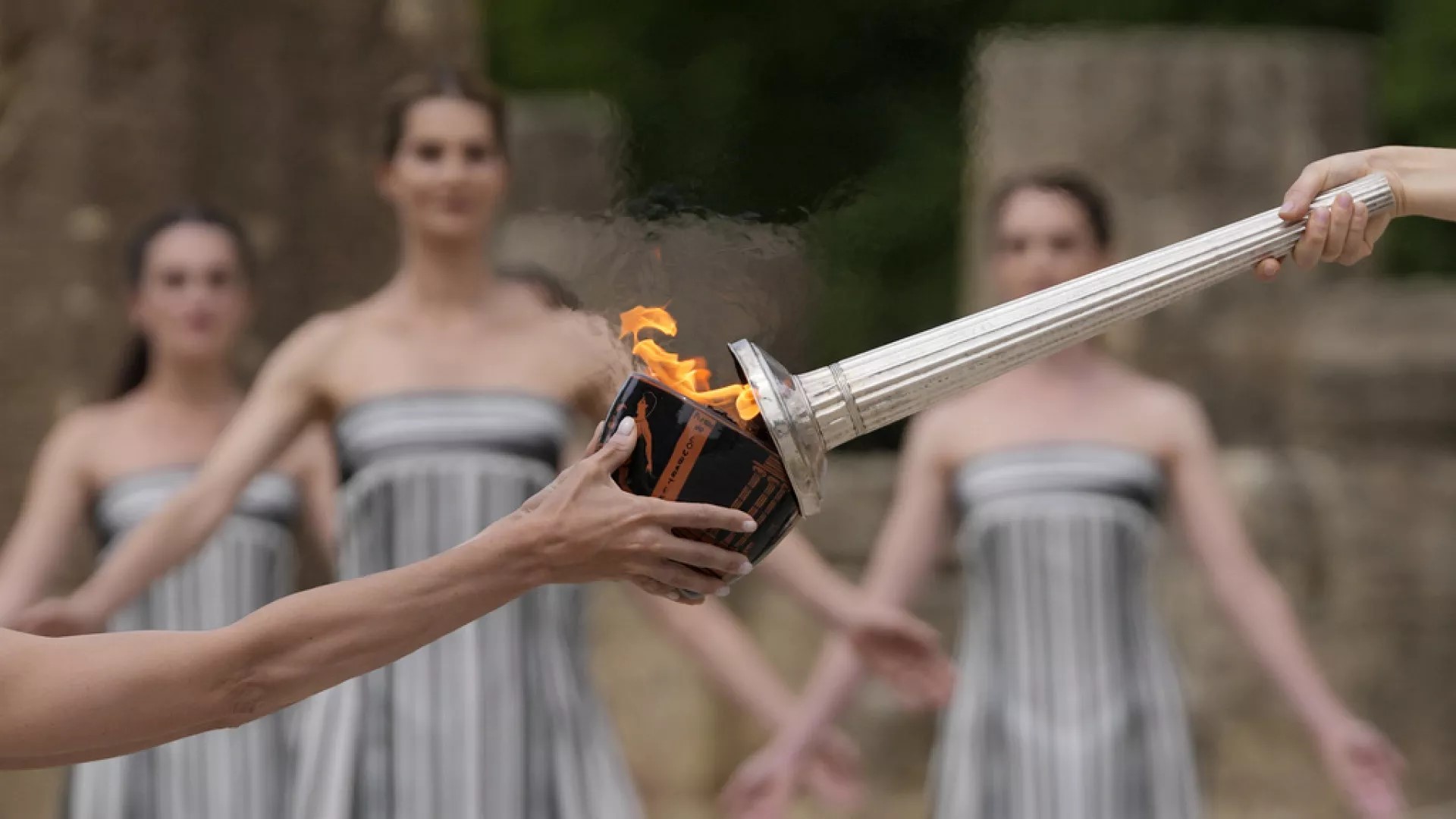 Paris Olimpiyatları’nın ateşi Yunanistan’daki antik Olimpia’dan yola çıktı – BRTK