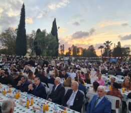 Güzelyurt’ta iftar programı…TC Cumhurbaşkanı Yardımcısı Yılmaz ve Başbakan Üstel iftar programına katıldı – BRTK