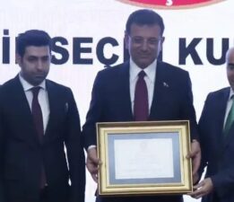 İBB Başkanı Ekrem İmamoğlu mazbatasını aldı – BRTK