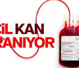 Acil kan aranıyor