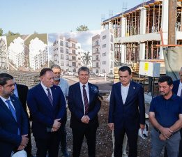Üstel, Güzelyurt Yeni Sosyal Konut Projesi’ni inceledi