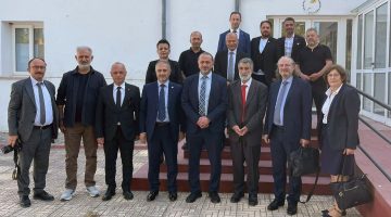 Hamburg Türk Basın Birliği, Dış Basın Birliği’ni ziyaret etti