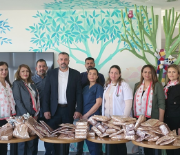 Kamu-İş’ten Çocuk Onkoloji ve Hematoloji Bölümü’ne bağış