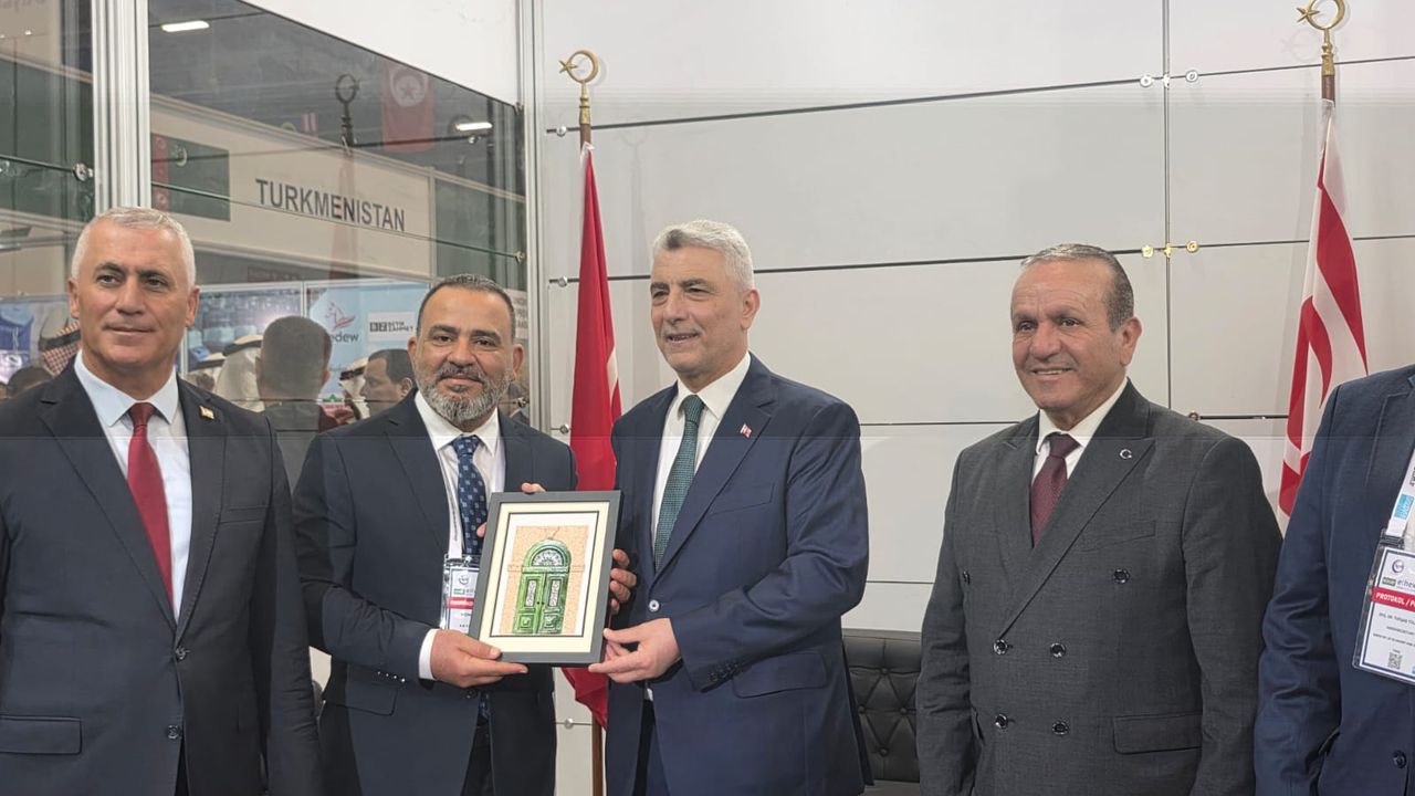 KKTC, Helal Expo Uluslararası Ticaret Fuarı’nda 14 firmayla temsil ediliyor
