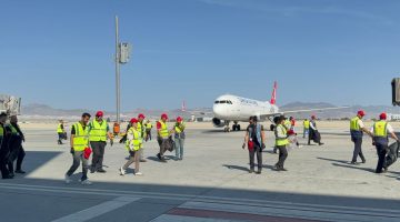 Havalimanı’nda FOD yürüyüşü gerçekleştirildi