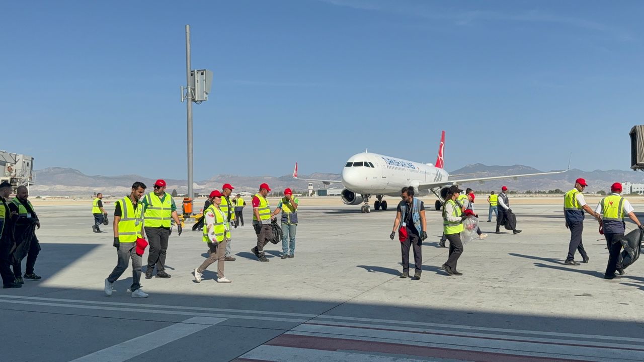 Havalimanı’nda FOD yürüyüşü gerçekleştirildi