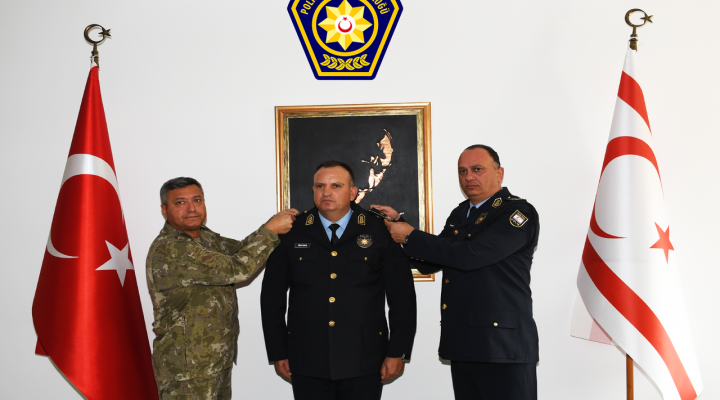 Karagil’e rütbesi takıldı