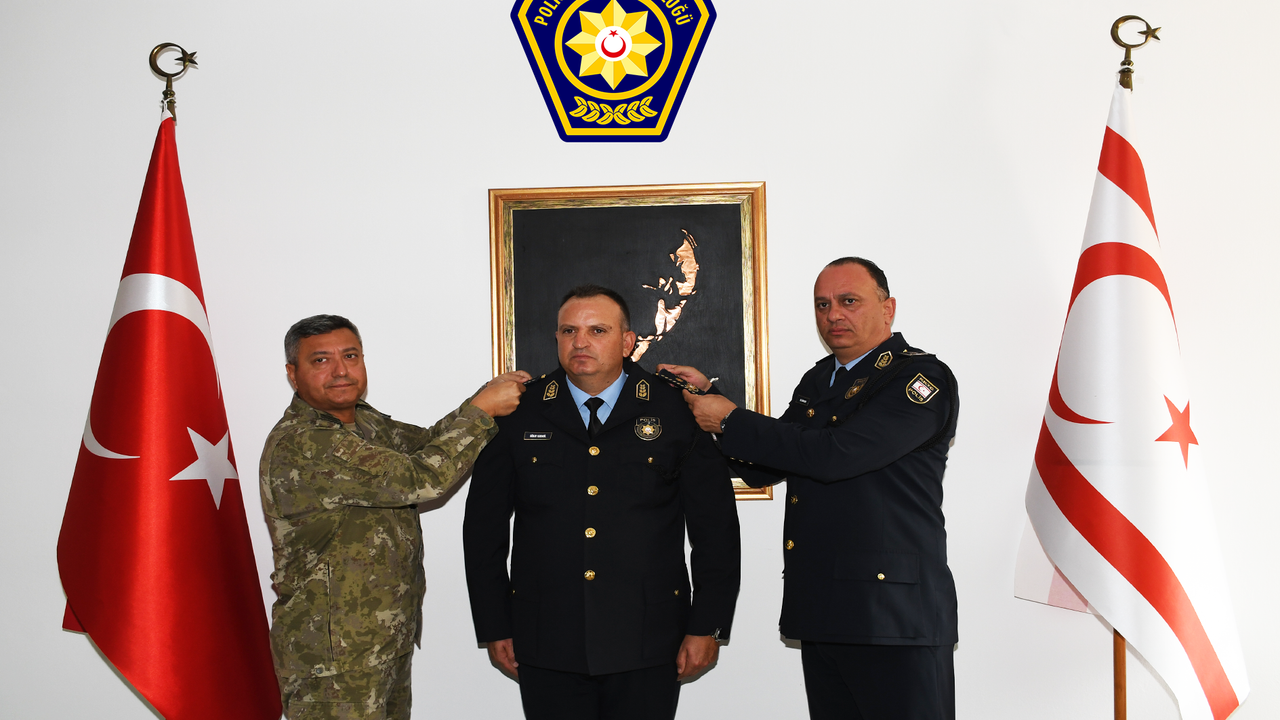 Karagil’e rütbesi takıldı