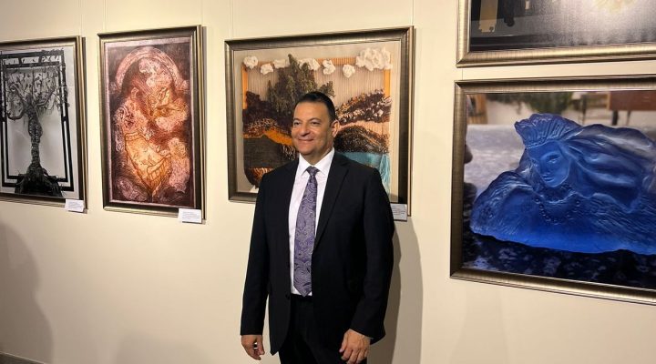 ARUCAD öğrencilerinin eserleri Bakü’de sergilendi