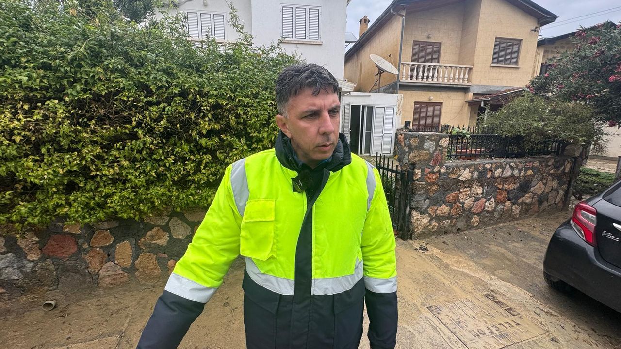 Amcaoğlu: “Derelerin seviyelerinde bir miktar yükselme var, gelişmeleri sürekli takip ediyoruz”