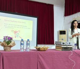 DAÜ Hemşirelik Bölümü’nden rahim ağzı kanseriyle ilgili eğitim