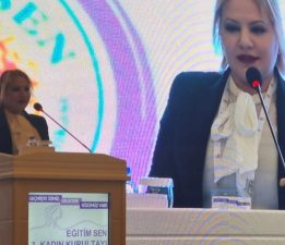 KTÖS, EĞİTİM-SEN kurultayına katıldı: “Toplumsal cinsiyet eşitliği demokrasinin temeli”