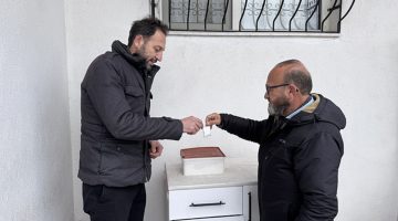 Ateşbaz-ı Veli Türbesi’nde asırlık tuz geleneği yaşatılıyor