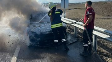 Kısa devre, aracı yaktı