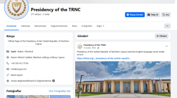 Cumhurbaşkanlığı’nın İngilizce sosyal medya hesapları devrede