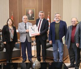 Cumhurbaşkanı Tufan Erhürman, Dr. Fazıl Küçük Vakfı heyetini kabul etti