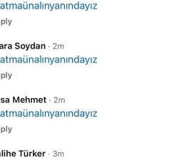 “Fatma Ünal’ın yanındayız”