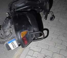 Motosiklet sürücüsü ağır yaralandı