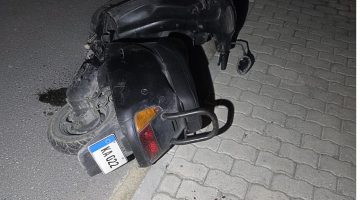 Motosiklet sürücüsü ağır yaralandı