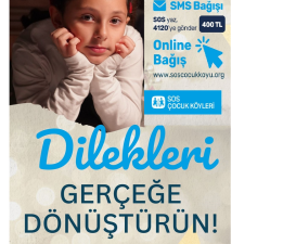 SOS Çocukköyü Derneği’nden yeni yıl için bağış kampanyası