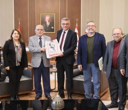 Dr. Fazıl Küçük Vakfı’ndan Erhürman’a ziyaret