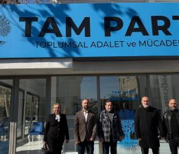 KTÖS heyeti Tam Parti’ye ziyaret etti