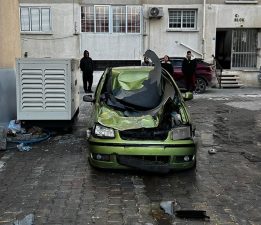 Fırtına Lefkoşa’da zarara yol açtı