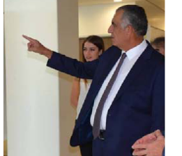 Milli Eğitim Bakan Çavuşoğlu, 8. Algım Görsel Sanatlar Sergisi’nin açılışına katıldı