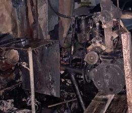 Katran tankerinde korkutan yangın