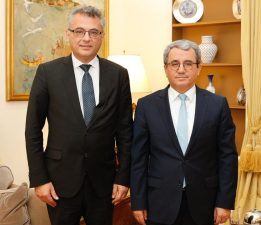 Cumhurbaşkanı Erhürman, New York’ta Büyükelçi Yıldız ile görüştü