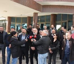 Sendikalar, Ektam işçileri için İçişleri Bakanlığı önünde eylem yaptı