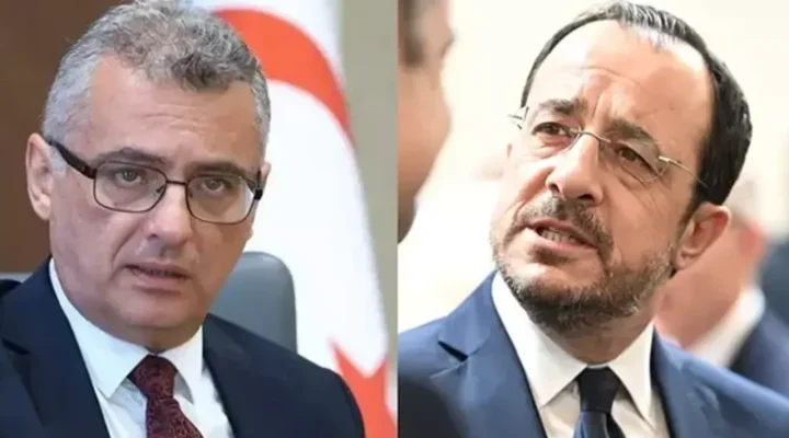 Cumhurbaşkanı Erhürman ile Rum lider Hristodulidis 24 Şubat’ta baş başa görüşecek