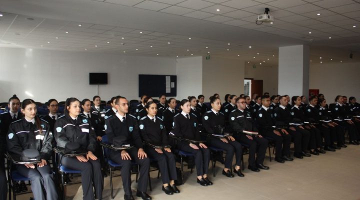44 Sivil Hizmet Görevlisi aday adayı bugün Polis Okulunda temel eğitimlerine başladı