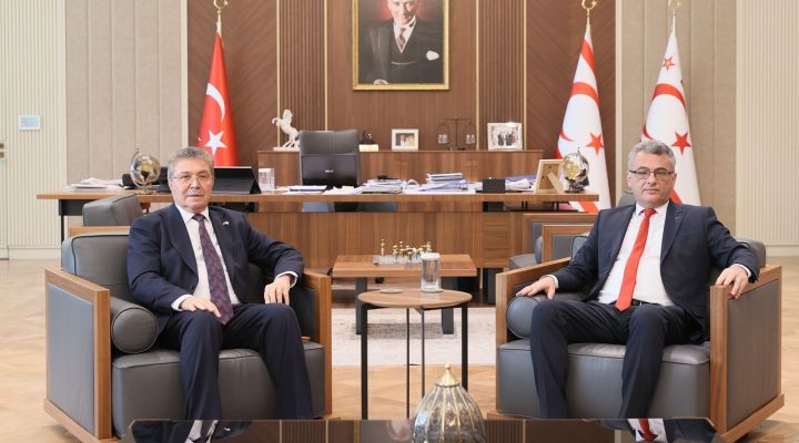 Cumhurbaşkanı Erhürman, Başbakan Üstel’i kabul etti