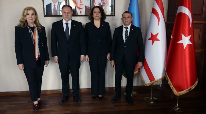 Öztürkler, KKTC Bakü Temsilciliği’ni ziyaret etti