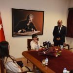 Başçeri, Şehit Yalçın İlkokulu öğrencilerini kabul etti: "Çocuklar, geleceğin teminatıdır"