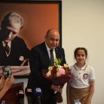 Başçeri, Şehit Yalçın İlkokulu öğrencilerini kabul etti: "Çocuklar, geleceğin teminatıdır"