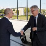 Cumhurbaşkanı Erhürman Lacroix'i kabul etti