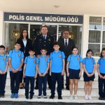 Dr. Suat Günsel Devlet İlkokulu öğrencilerden PGM Vekili Karagil’e ziyaret