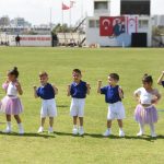 İskele'de 23 Nisan coşkusu... Cumhuriyet Stadyumu'nda gösteriler sunuldu