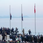 Anzak Koyu'nda geleneksel "Şafak Ayini" yapıldı