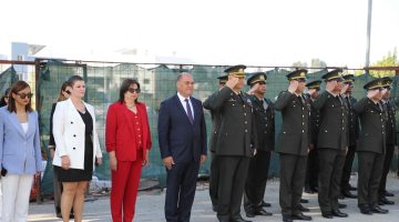 23 Nisan Ulusal Egemenlik ve Çocuk Bayramı nedeniyle Değirmenlik’te tören düzenlendi