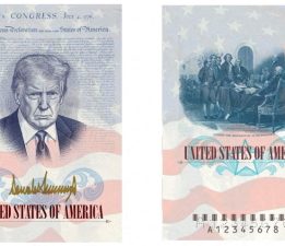 ABD, kuruluşunun 250. yılı anısına Trump’ın görselinin yer aldığı pasaportlar basacak