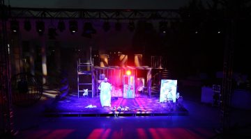 Abdullah Öztoprak gösterisini LAÜ’de sahneledi