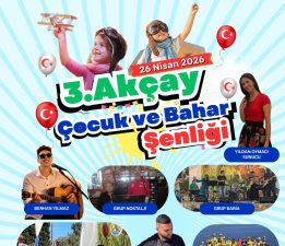 Akçay 3. Çocuk ve Bahar Şenliği pazar günü