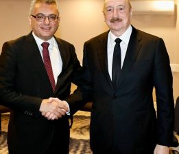 Cumhurbaşkanı Tufan Erhürman, Azerbaycan Cumhurbaşkanı İlham Aliyev ile görüştü