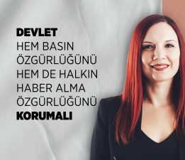 Bağımsızlık Yolu Genel Sekreteri Nazlı: “Basın özgürlüğü Anayasal haktır”