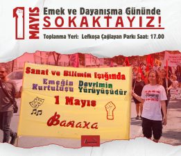 Baraka Kültür Merkezi’nden 1 Mayıs çağrısı