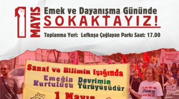 Baraka Kültür Merkezi’nden 1 Mayıs çağrısı
