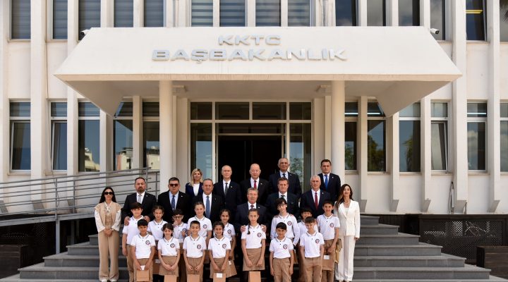 Başbakan Üstel, “Ülkemizin geleceğini şekillendirecek çocuklarımızı burada ağırlamaktan büyük mutluluk duyuyoruz”